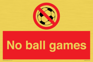 No Ball Games